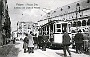 1920 - Piazza delle Erbe - Il tram per Abano